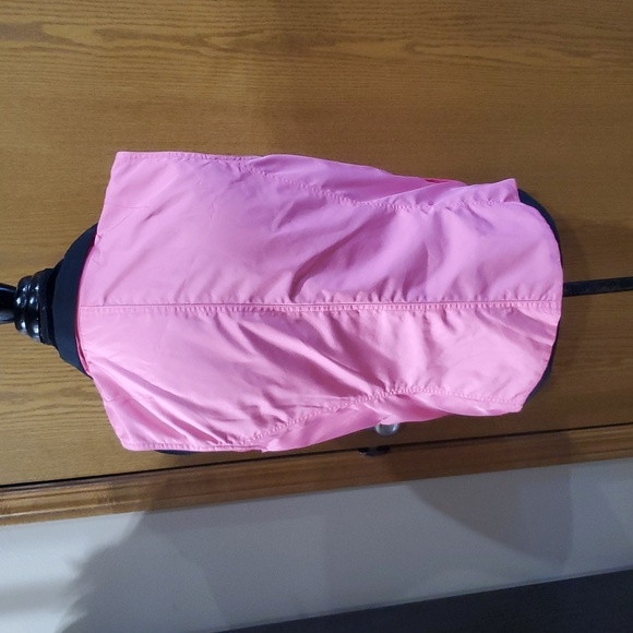 Lauren Ralph Lauren pink black reversible vest nwot - Picture 4 of 9